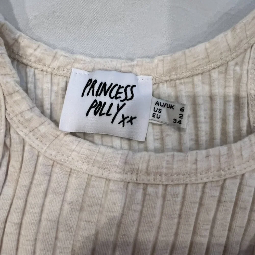 Princess Polly Ribbed Tank - Picture 5 of 5